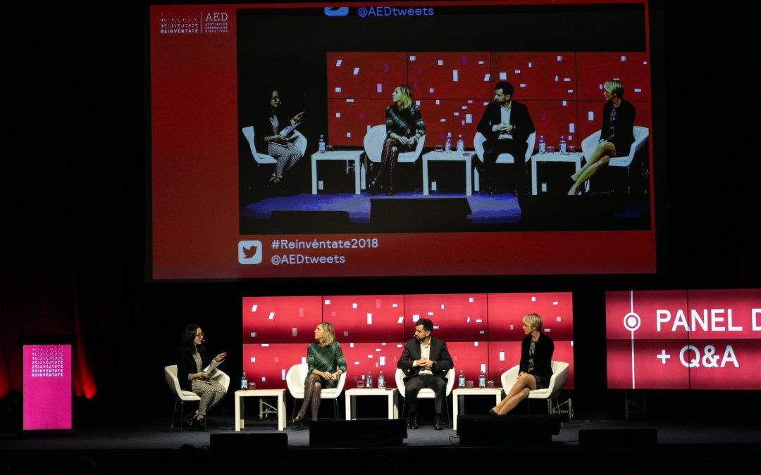 Directivos valencianos debaten en Reinvéntate 2018 sobre los cambios tecnológicos y sociales en las empresas
