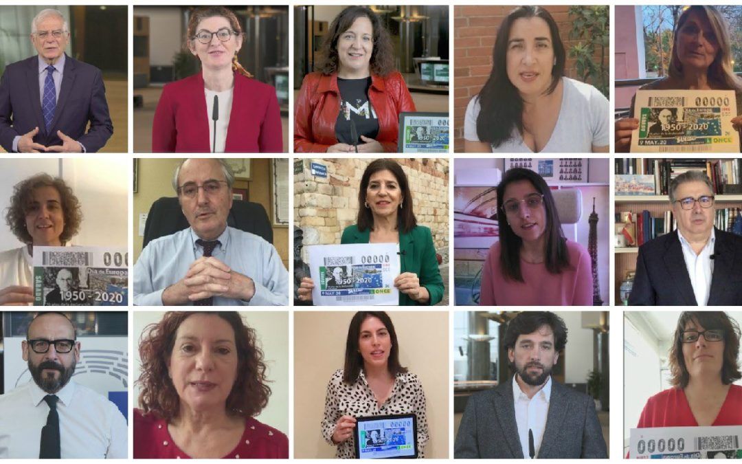 Las instituciones europeas reconocen la labor del Grupo Social ONCE