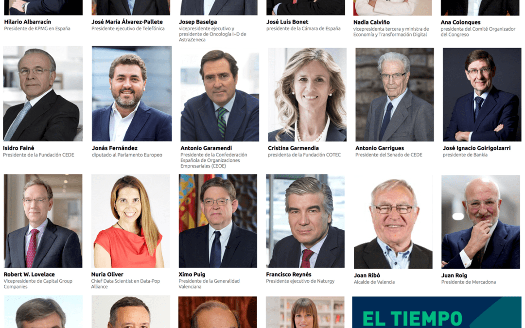 Los principales líderes empresariales españoles se reúnen el miércoles 21 en el Congreso CEDE