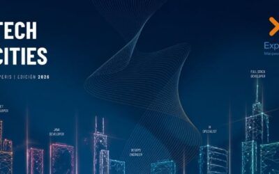 El sector tecnológico español ralentiza su proyección de empleo hasta el 14%, pero la demanda de ingenieros de datos crece más del 42%, según el informe Tech Cities 2026 de Experis