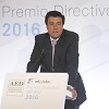 ISMAEL CLEMENTE, CONSEJERO DELEGADO DE MERLIN PROPERTIES, RECIBE EN MADRID EL PREMIO AED AL DIRECTIVO DEL AÑO 2016