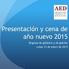 BALANCE DEL 2014 Y CENA DE AÑO NUEVO