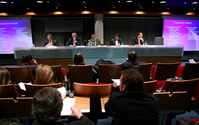 JORNADA SOBRE ELABORACIÓN DE PRESUPUESTOS DE EMPRESA 2009